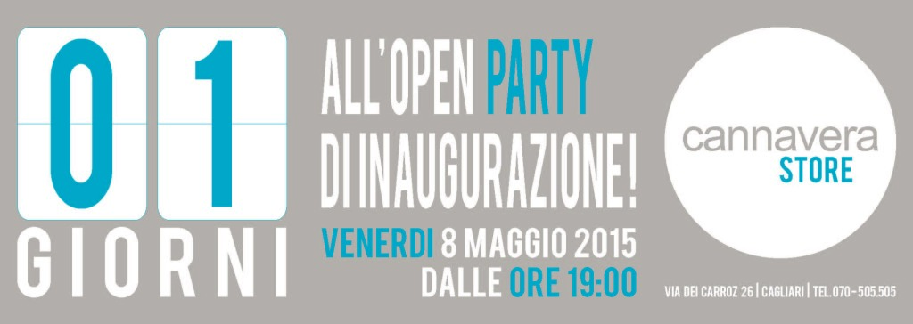 cannavera store - inaugurazione unione sarda 01